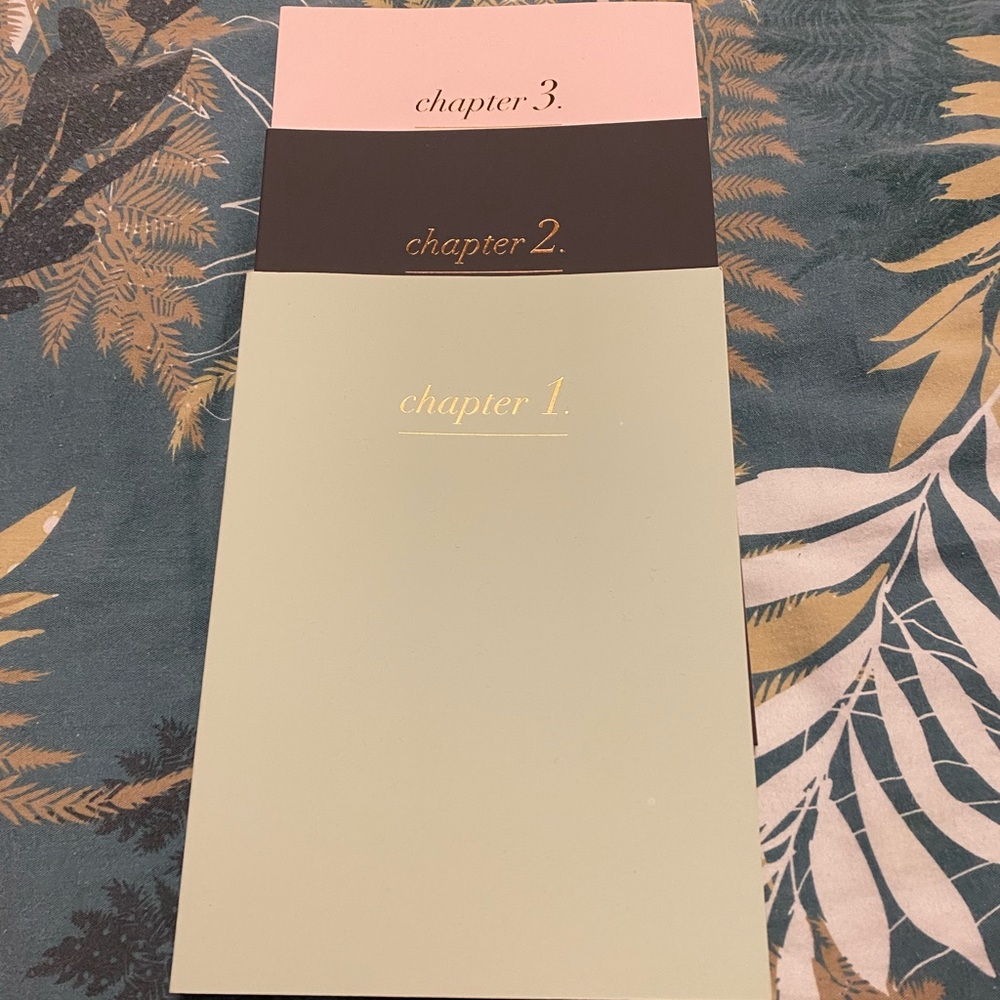 Set of 3 Cambridge notebooks NWT